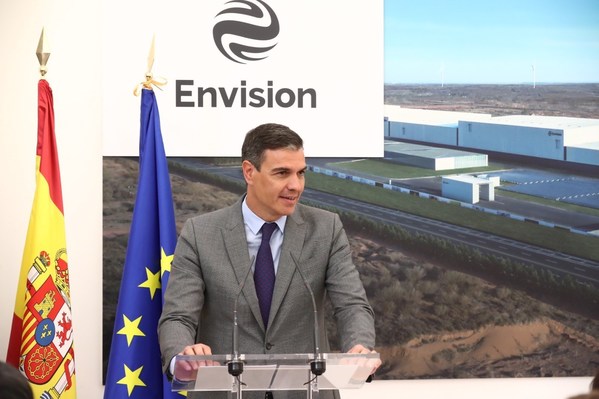 Envision signs a Strategic Partnership agreement with the Government of Spain to build the first Net Zero Industrial Park in Europe