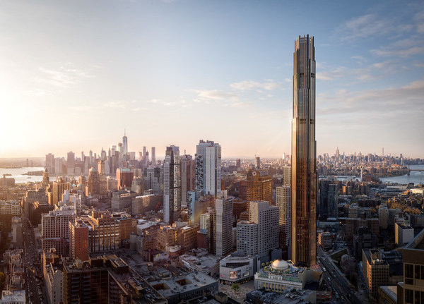 The Brooklyn Tower at 9 DeKalb Tops Out--Taking the Crown as Brooklyn's First Supertall Skyscraper