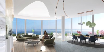 Sixty6 Tower by Pininfarina: A New Residential Skyscraper Inspired by Cyprus Sandstone Cliffs