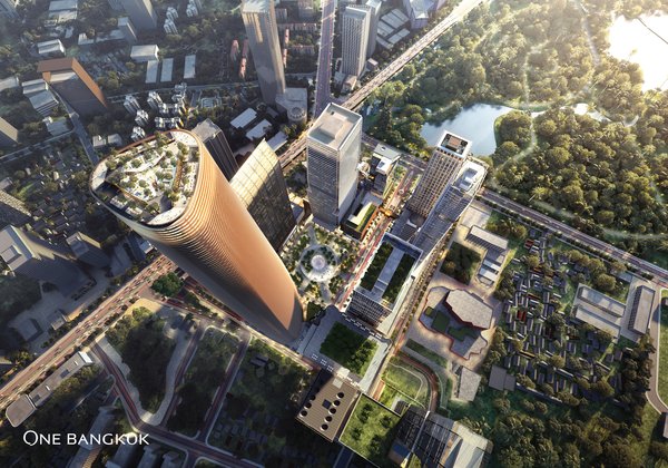 'One Bangkok', Thailand's Largest Fully Integrated District, Unveils Masterplan