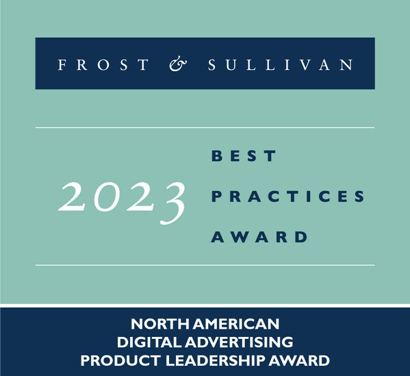 AdTheorent Awarded Frost & Sullivan's 2023 North American Product Leadership Award for Its Groundbreaking Audience Targeting Solutions