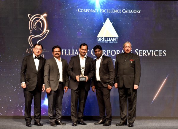 Brilliant Corporate Services Honored at the 10th Asia Pacific Entrepreneurship Awards 2019