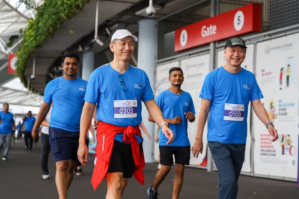 More than 15,000 UOB colleagues, customers and beneficiaries united at UOB Global Heartbeat Run/Walk to raise a record of over S$2 million for 26 charities