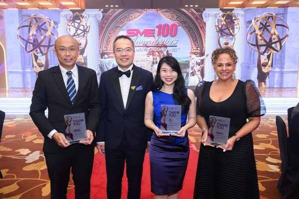 Singapore's Top SMEs Honoured at the SME100 Awards 2023 Singapore