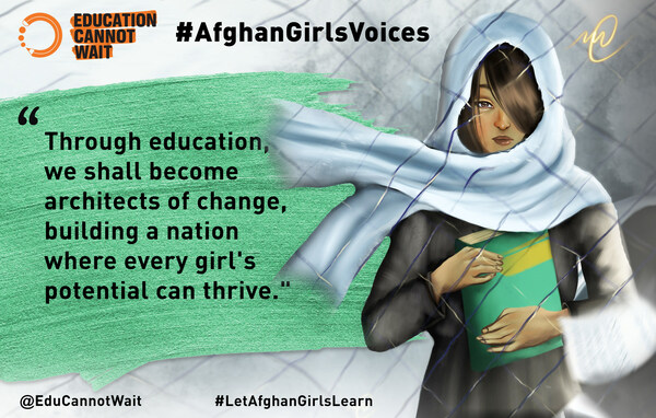 Two Years On: Afghan Girls' Call for their Right to Education Rings Out Louder Than Ever