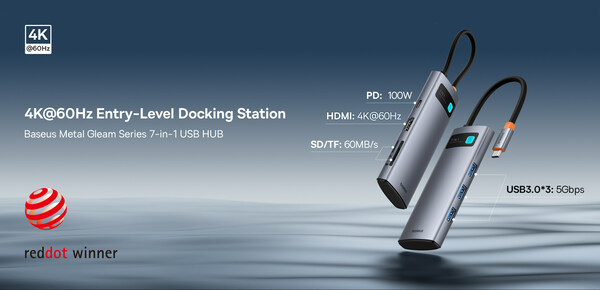 Baseus Launches the Only Docking Station in Its Price Range with 4K@60Hz