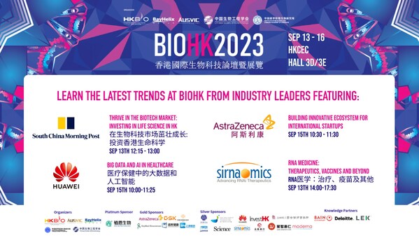 Nobel Trust Family Joins BIOHK2023 - Unveiling Key Announcement