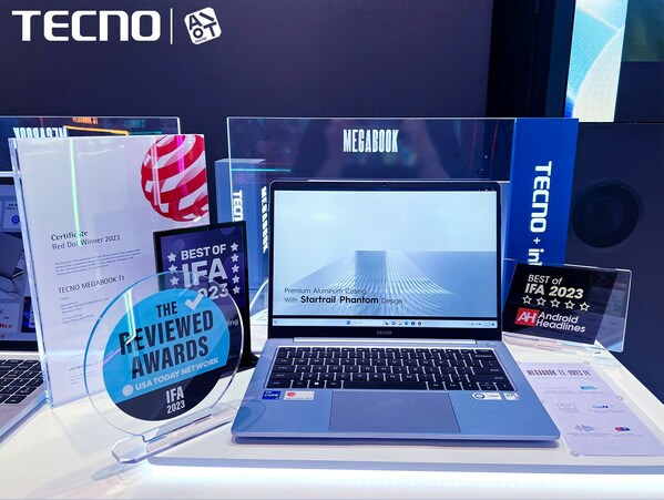 TECNO Excels at IFA Berlin 2023, Setting New Standards in Innovation and Technology