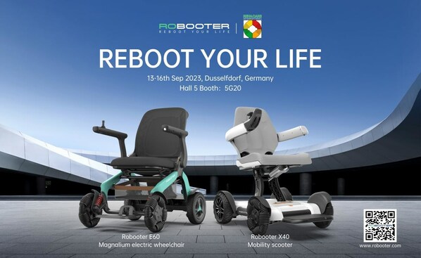 ROBOOTER Debuts Cutting-Edge Wheelchairs and Introduces Next-Gen Intelligent Personal Mobility Solution at REHACARE