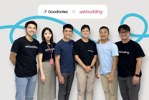 Goodnotes invests USD1.9 million (KRW2.5 billion) in South Korea's largest digital stationery platform, WeBudding, cementing a strategic partnership that gives Goodnotes users a more robust digital stationery selection