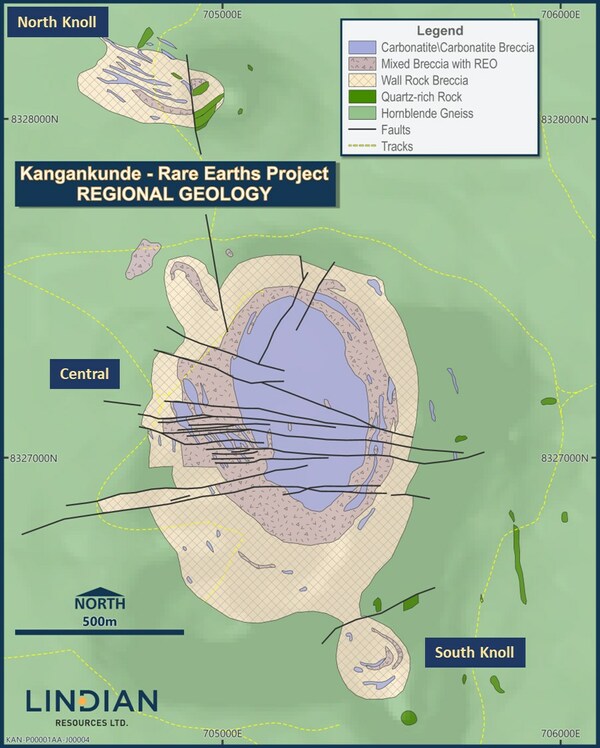 GLOBALLY SIGNIFICANT EXPLORATION TARGET DEFINED AT KANGANKUNDE