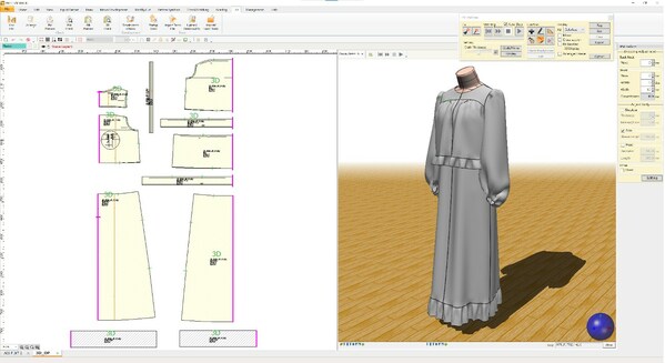 Toray ACS launched the fashion CAD software package "CREACOMPO® GLOBAL" in the US market