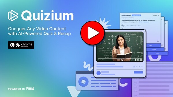 Riiid Launches Quizium: Turning Videos into Educational Quizzes