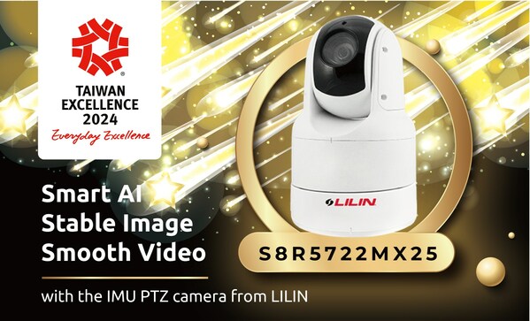LILIN IMU Shock-proof Camera Honored with Taiwan Excellence 2024